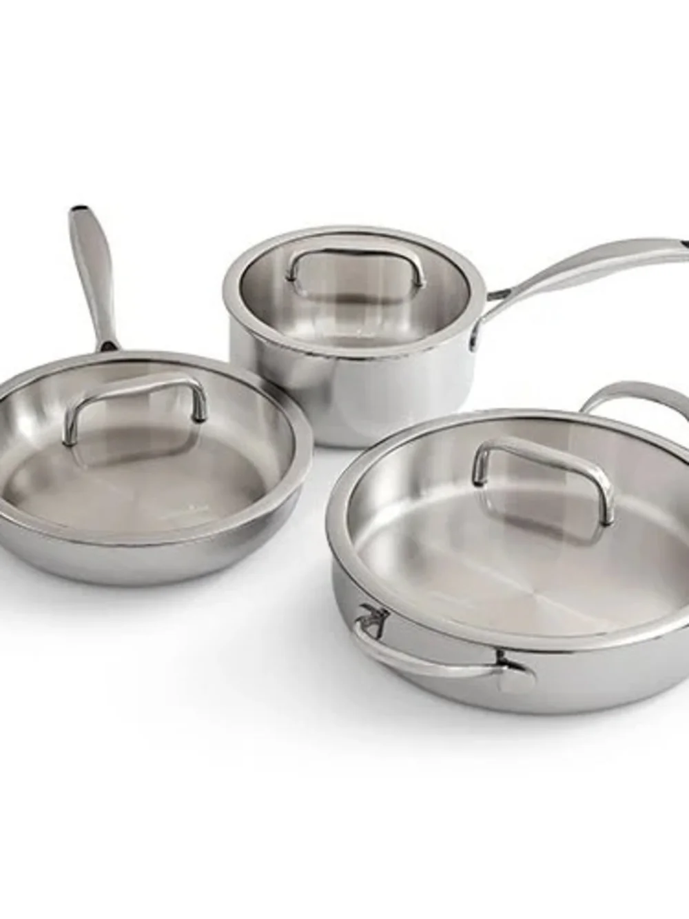 PAMPERED CHEF 6pc Stainless Steel Cookware SET-NEW